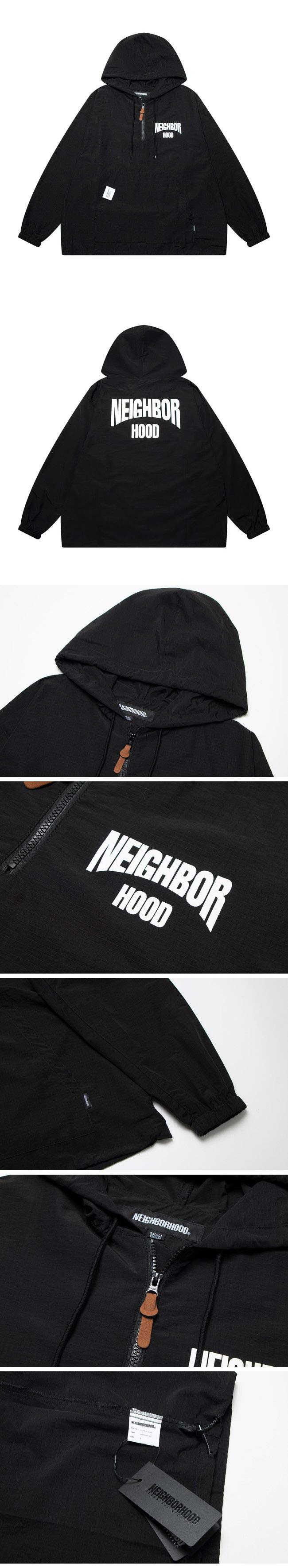 Neighborhood Anorak Jacket ネイバーフッド アノラック ジャケット ブラック