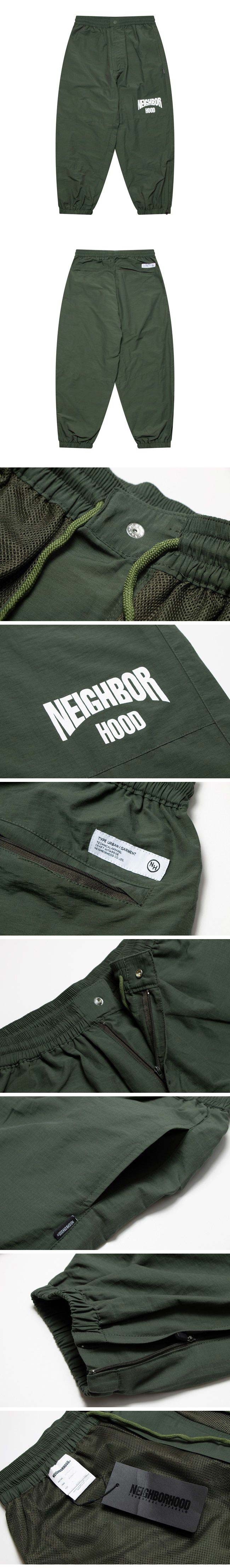 Neighborhood Anorak Pants ネイバーフッド アノラック パンツ グリーン