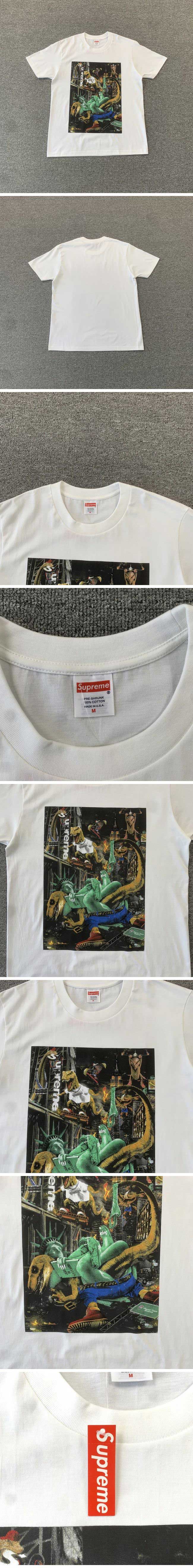 Supreme 23ss T-Rex Tee シュプリーム 23ss ティーレックス Tシャツ ホワイト