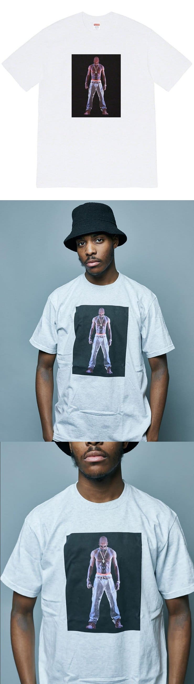 Supreme 20ss Tupac Hologram Tee White シュプリーム 2PAC ホログラム Tシャツ ホワイト