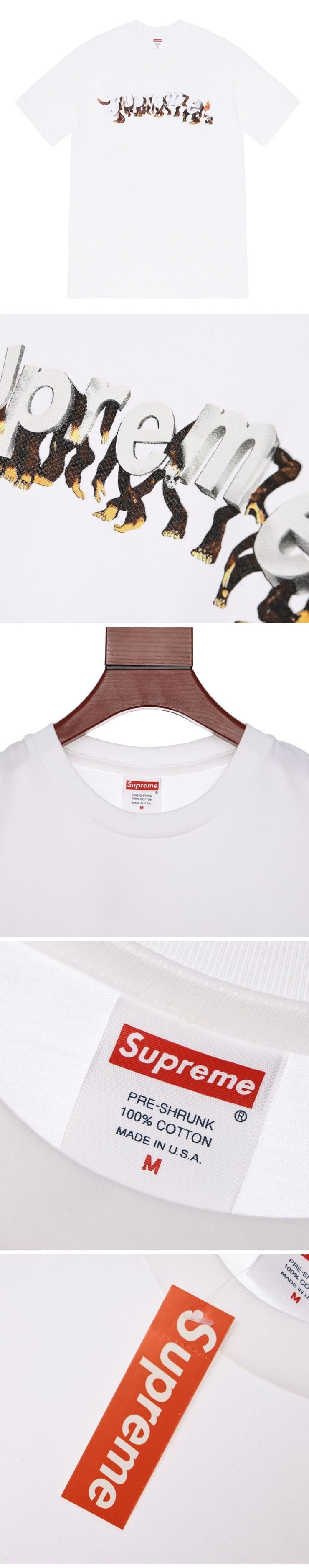 Supreme S2111 Apes Tee White シュプリーム Tシャツ ホワイト