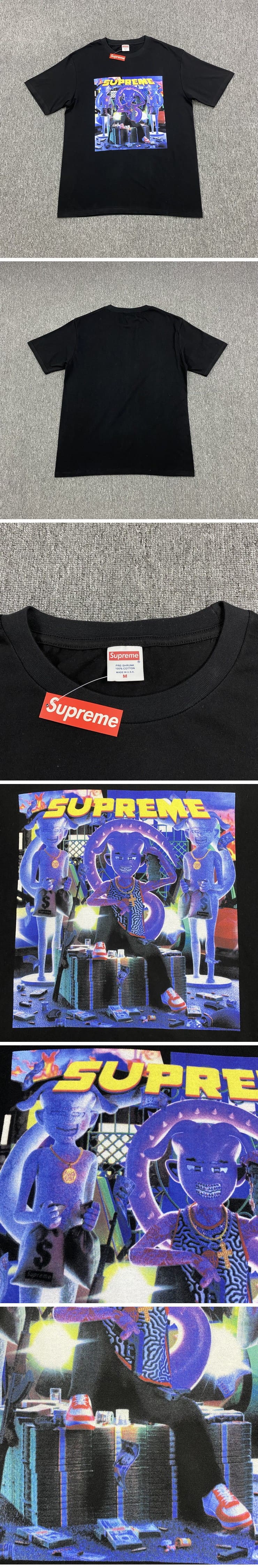 Supreme 21FW Richest Tee Black シュプリーム リッチエスト Tシャツ ブラック