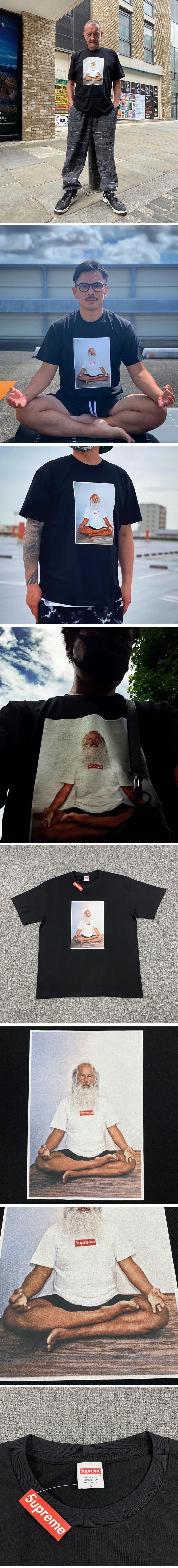 Supreme 21FW Rick Rubin Photo Tee Black シュプリーム リック・ルービン Tシャツ ブラック