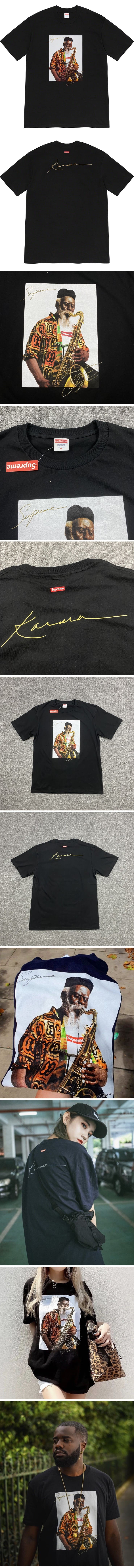 Supreme 20FW Pharoah Sanders Tee シュプリーム 20Fw ファラオ サンダース Tシャツ ブラック