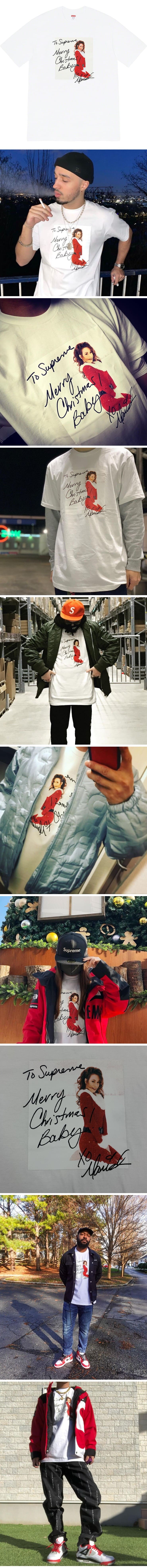 Supreme 20FW Mariah Carey Tee シュプリーム 20Fw マライア キャリー Tシャツ ホワイト