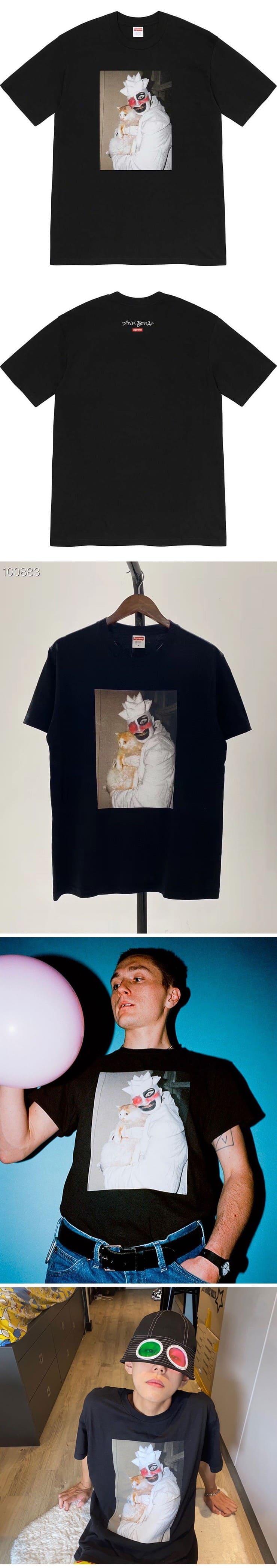 Supreme 20SS Leigh Bowery Tee シュプリーム 20ss リーバウリー Tシャツ ブラック