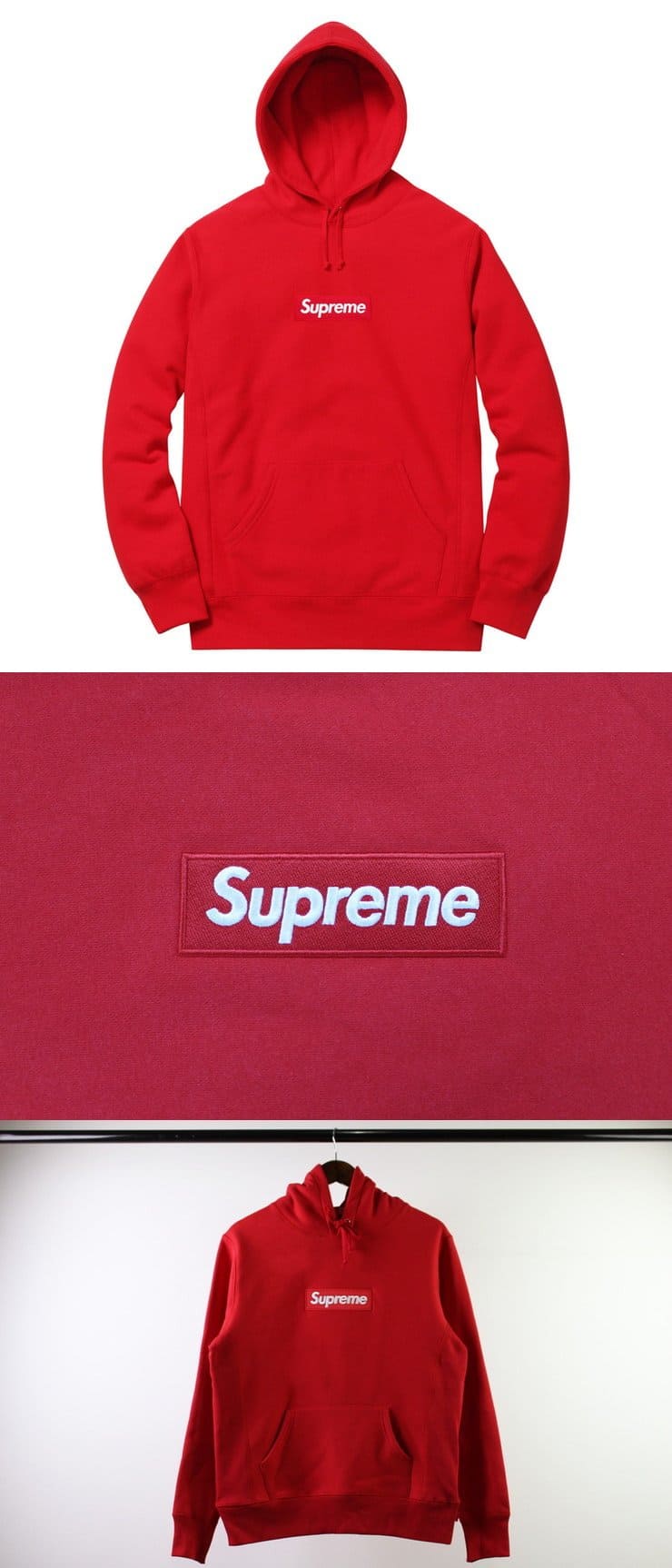 Supreme Box Logo Hooded SweatShirt 16AW Red シュプリーム ボックスロゴ パーカー レッド