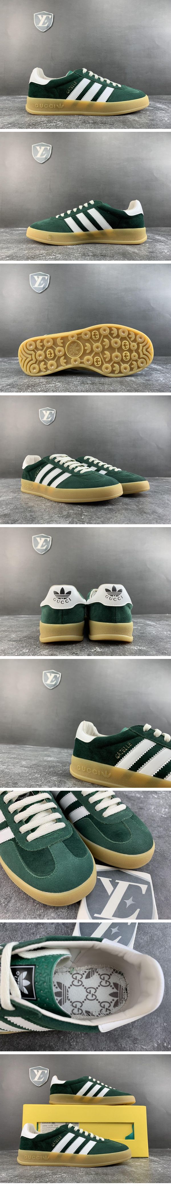 Gucci × Adidas Gazelle Green グッチ × アディダス ガゼル グリーン