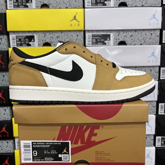 Nike Air Jordan 1 Low OG Rookie of the Year/Sail and Golden Harvest CZ0790-107 ナイキ エアジョーダン1 ロー OG ルーキー オブ ザ イヤー/セイル アンド ゴールデン ハーベスト