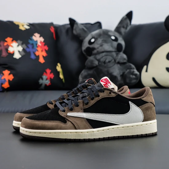 Travis Scott × Nike Air Jordan 1 Low OG SP-T Black/Dark Mocha CQ4277-001 トラヴィススコット×ナイキ エアジョーダン1 ロー OG SP-T ブラック/ダークモカ