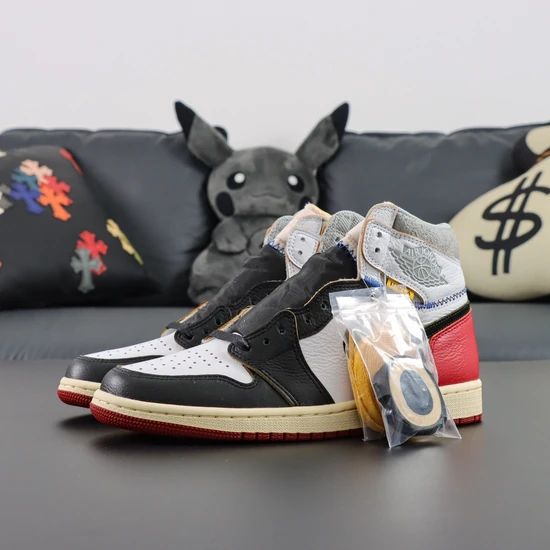 UNION × Nike Air Jordan 1 Retro High OG NRG Varsity Red/Wolf Grey BV1300-106 ユニオン × ナイキ エアジョーダン1 レトロ ハイ OG NRG バーシティレッド/ウルフグレー