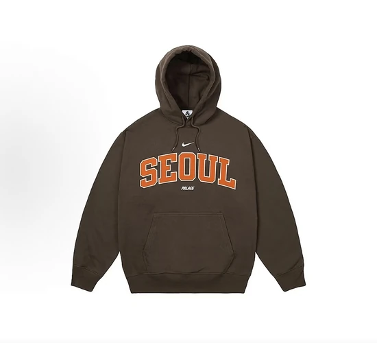 Palace x Nike Logo Hoodie チョコレート パレス ナイキ ロゴ パーカー チョコレート