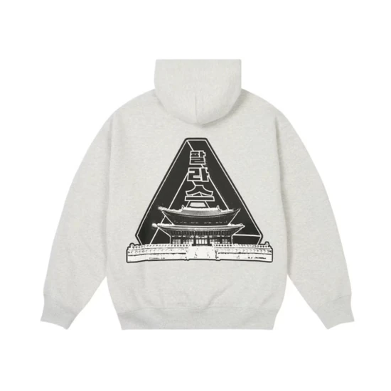 Palace Logo Hoodie グレー パレス ロゴ パーカー グレー