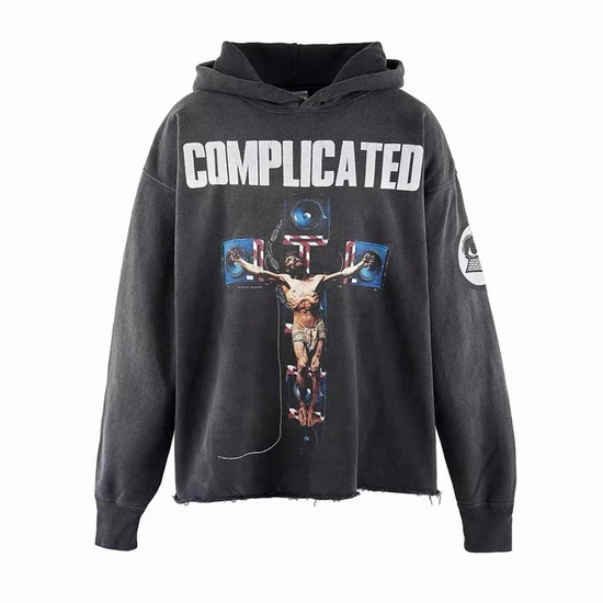 Saint Michael Logo Hoodie セント マイケル ロゴ パーカー