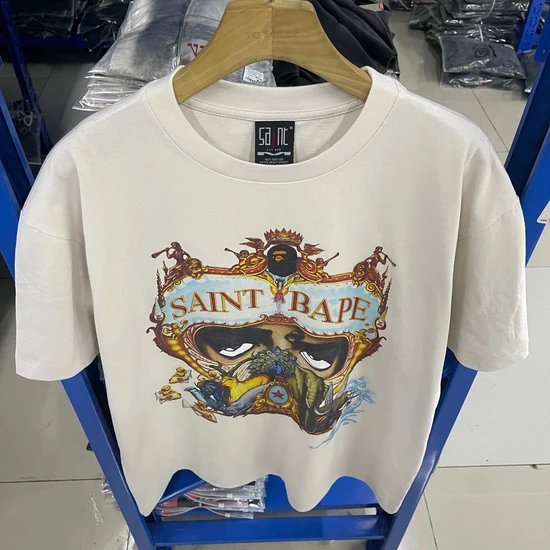 Saint Michael x BAPE Logo Graphic T-Shirt セイント マイケル × ベイプ ロゴ グラフィック Tシャツ