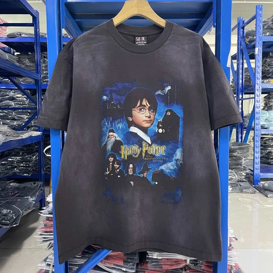 Saint Michael Graphic T-Shirt チャコール セイント マイケル グラフィック Tシャツ チャコール