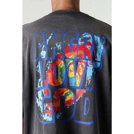 Saint Michael Logo T-Shirt チャコール セント マイケル ロゴ Tシャツ チャコール
