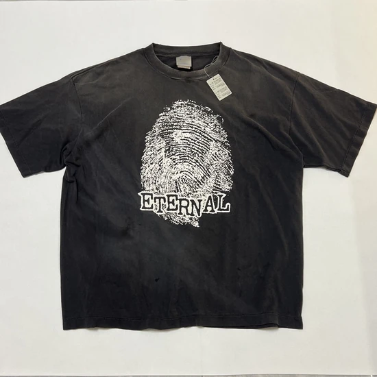 Saint Michael Logo T-Shirt チャコール セイント マイケル ロゴ Tシャツ チャコール