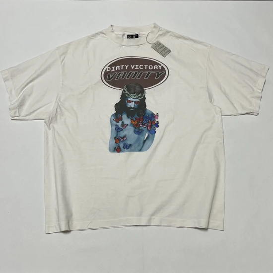 Saint Michael Logo T-Shirt オフホワイト セント マイケル ロゴ Tシャツ オフホワイト