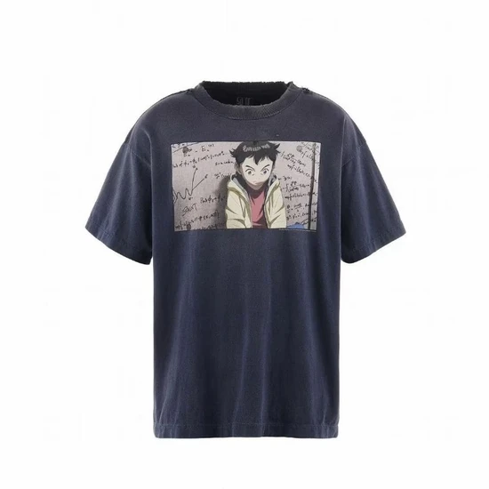 Saint Michael Logo Graphic T-Shirt ネイビー セイント マイケル ロゴ グラフィック Tシャツ ネイビー
