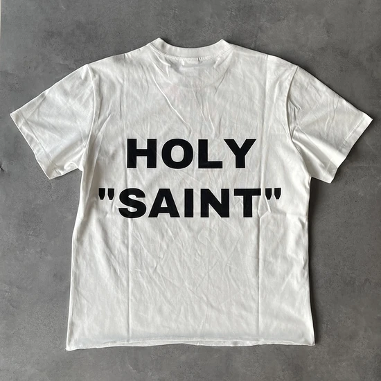 Saint Michael Logo T-Shirt ホワイト セイント マイケル ロゴ Tシャツ ホワイト