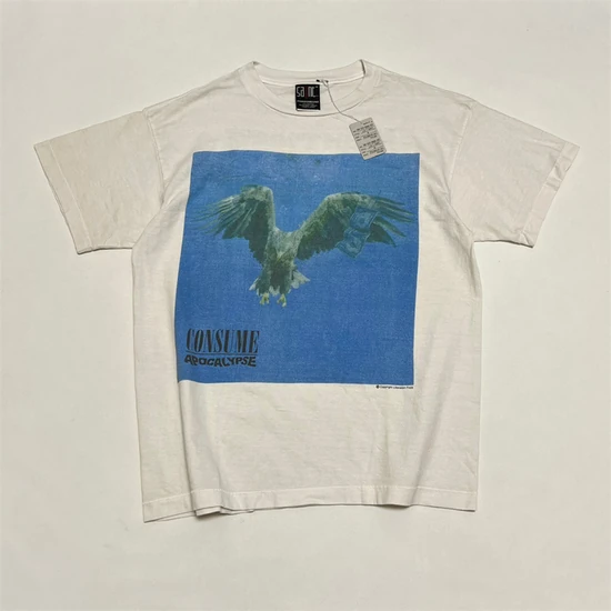 Saint Michael Graphic Logo T-Shirt オフホワイト セイント マイケル グラフィック ロゴ Tシャツ オフホワイト