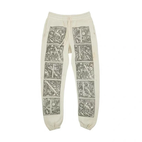 Saint Michael Logo Sweatpants アイボリー セイント マイケル ロゴ スウェットパンツ アイボリー