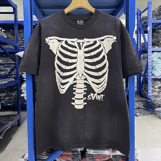 Saint Michael Skeleton Logo T-Shirt セイント マイケル スケルトン ロゴ Tシャツ
