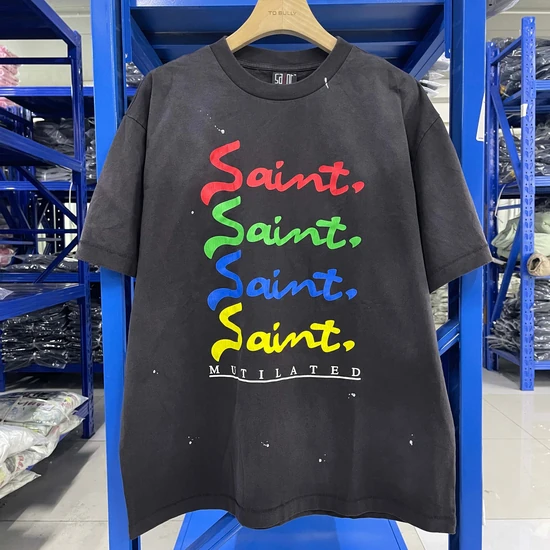 Saint Michael Logo T-Shirt セント マイケル ロゴ Tシャツ