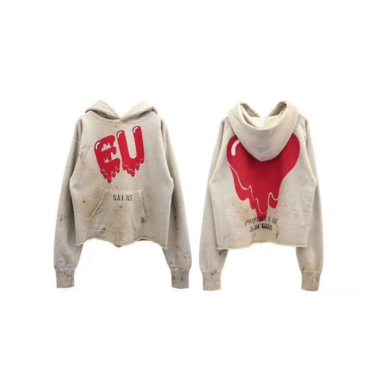 Saint Michael Logo Hoodie セイント マイケル ロゴ パーカー