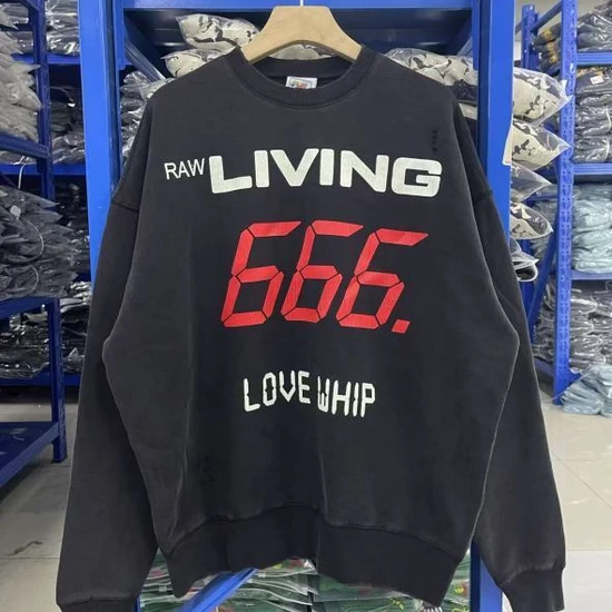 Saint Michael Logo Crew Neck Sweatshirt セイント マイケル ロゴ クルーネック スウェットシャツ