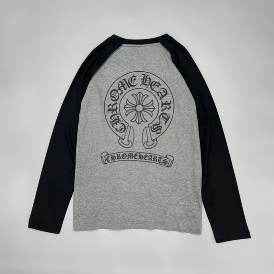 Chrome Hearts Logo Raglan Long Sleeve T-Shirt クロムハーツ ロゴ ラグラン ロングスリーブ Tシャツ