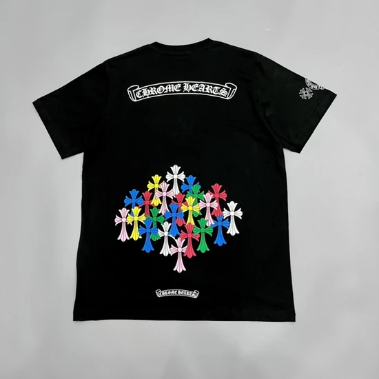 Chrome Hearts Logo Floral Crew Neck T-Shirt クロムハーツ ロゴ フローラル クルーネック Tシャツ