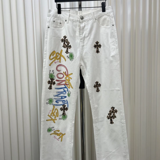 Chrome Hearts Logo Cross Jeans クロムハーツ ロゴ クロス ジーンズ
