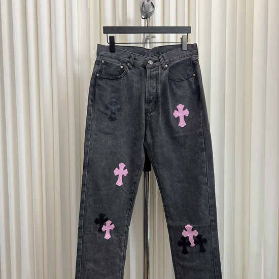 Chrome Hearts Logo Cross Jeans クロムハーツ ロゴ クロス デニム