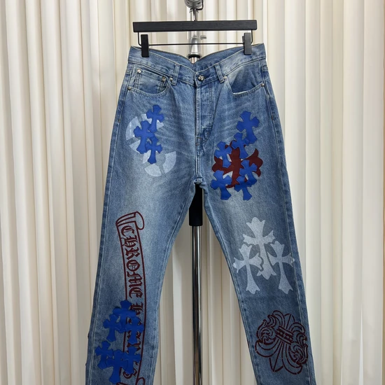 Chrome Hearts Logo Cross Jeans クロムハーツ ロゴ クロス デニム