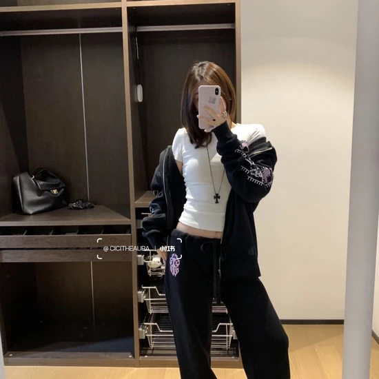 Chrome Hearts Logo Wide-Leg Sweatpants クロムハーツ ロゴ ワイドレッグ スウェットパンツ