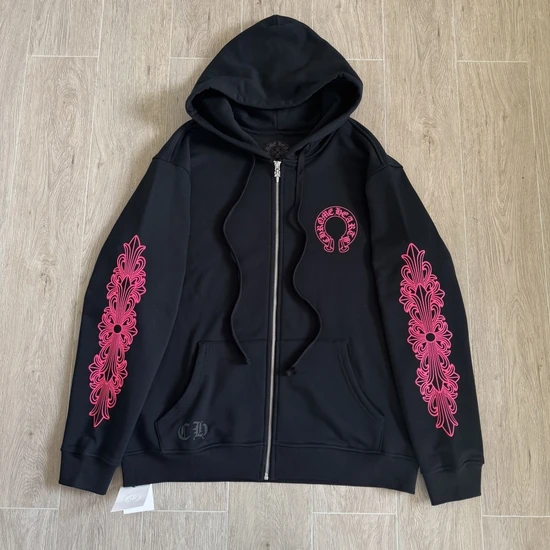 Chrome Hearts Logo Zip-Up Hoodie クロムハーツ ロゴ ジップアップ パーカー