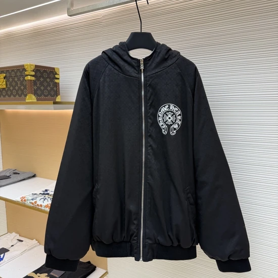 Chrome Hearts Logo Zip-Up Hoodie クロムハーツ ロゴ ジップアップ パーカー