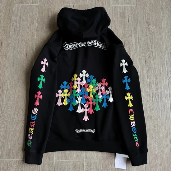 Chrome Hearts Logo Floral Zip-Up Hoodie クロムハーツ ロゴ フローラル ジップアップ パーカー