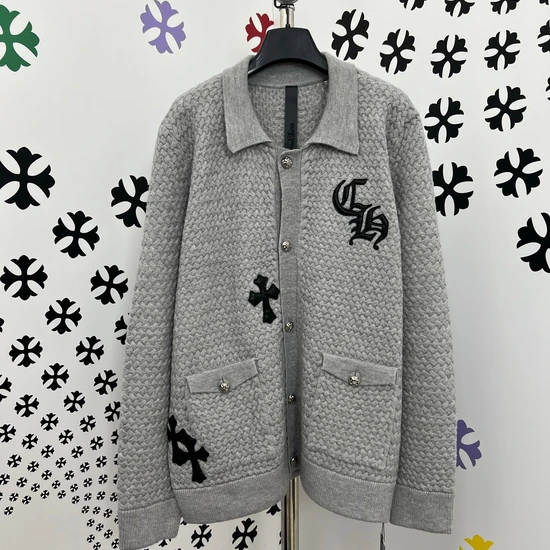 Chrome Hearts Logo Cardigan クロムハーツ ロゴ カーディガン