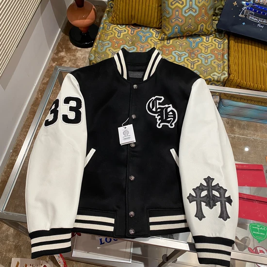 Chrome Hearts Logo Varsity Jacket クロムハーツ ロゴ バーシティ ジャケット
