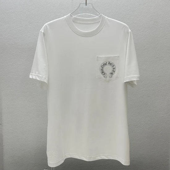 Chrome Hearts Logo T-Shirt with Pocket クロムハーツ ロゴ Tシャツ ウィズ ポケット