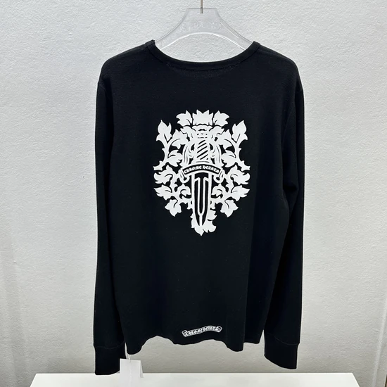 Chrome Hearts Logo Long Sleeve Crew Neck Sweater クロムハーツ ロゴ ロングスリーブ クルーネック セーター