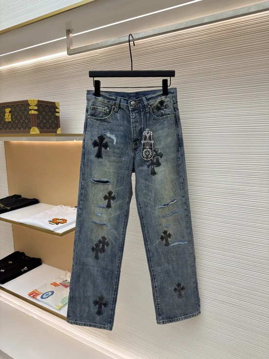 Chrome Hearts Cross Logo Jeans クロムハーツ クロス ロゴ ジーンズ