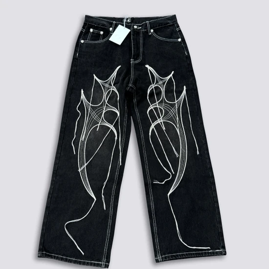 Thug Club Logo Graphic Jeans サグ クラブ ロゴ グラフィック デニム