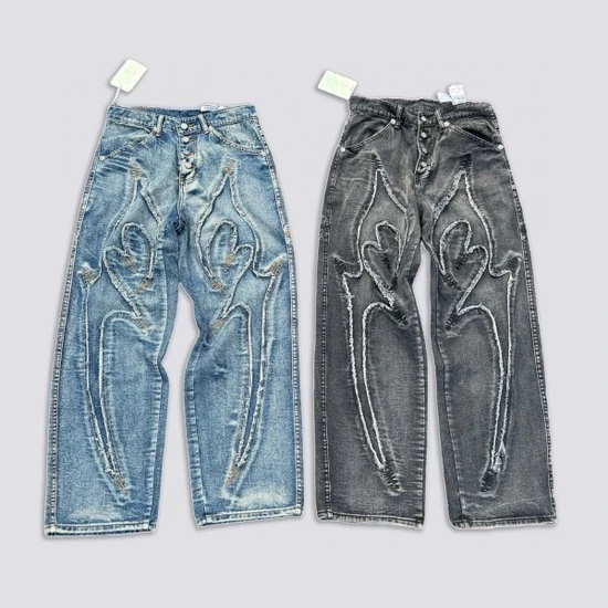 Thug Club Embroidered Logo Jeans サグ クラブ エンブロイダード ロゴ ジーンズ