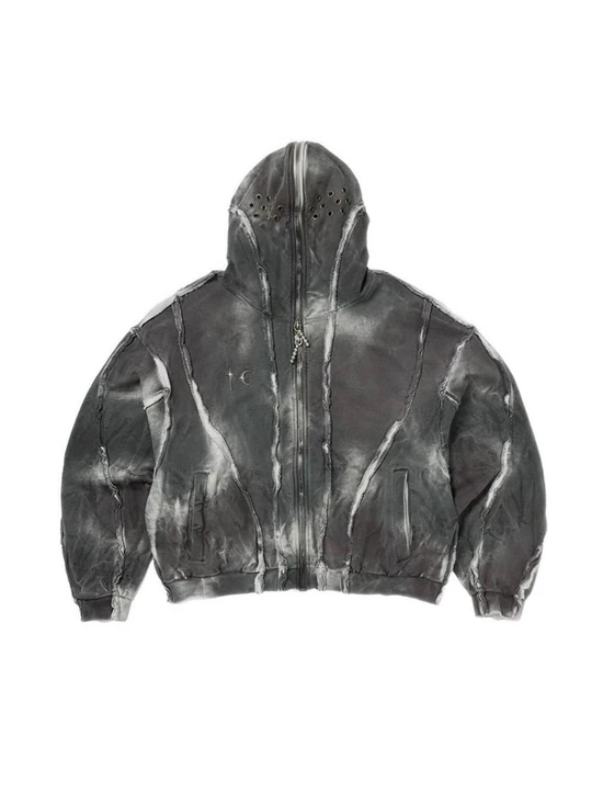 Thug Club Tie-Dye Zip-Up Hoodie サグ クラブ タイダイ ジップアップ パーカー