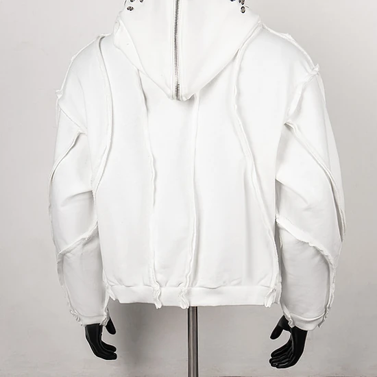 Thug Club Logo Studs Zip-Up Hoodie サグ クラブ ロゴ スタッズ ジップアップ パーカー