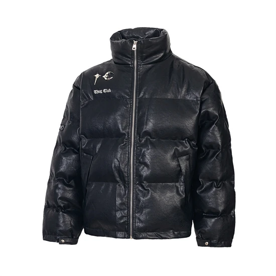 Thug Club Logo Puffer Jacket サグ クラブ ロゴ パッファー ジャケット